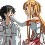 Kirito and Asuna (Sword Art Online)