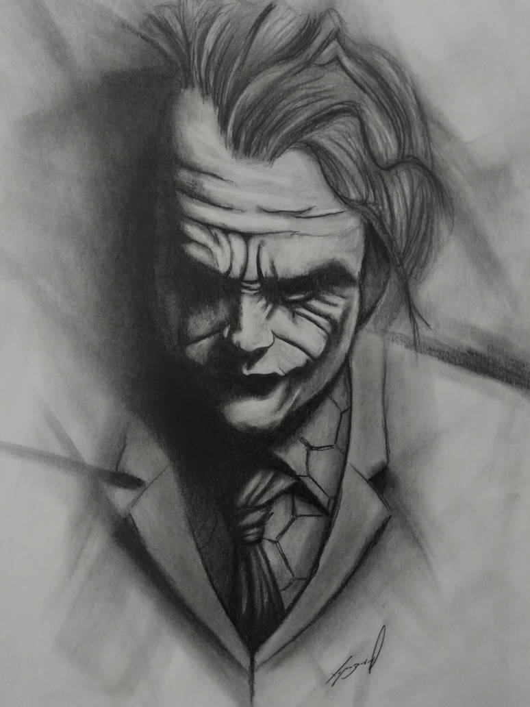 The Joker Pencil Drawing By Morkedin On Deviantart The Joker Pencil Drawing By Morkedin On Deviantart