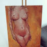 nude female oil on canvas