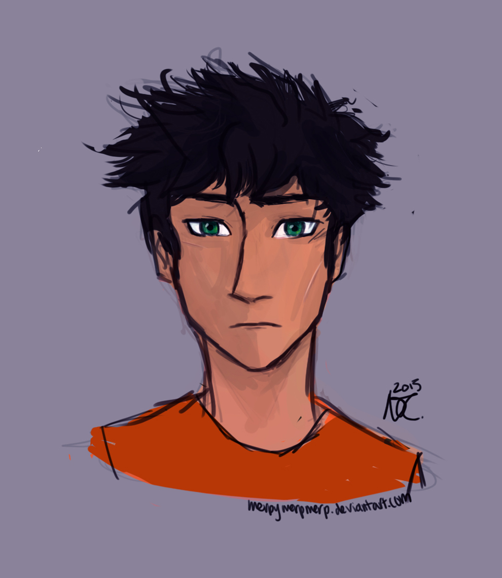 Percy Portrait by merpymerpmerp on DeviantArt