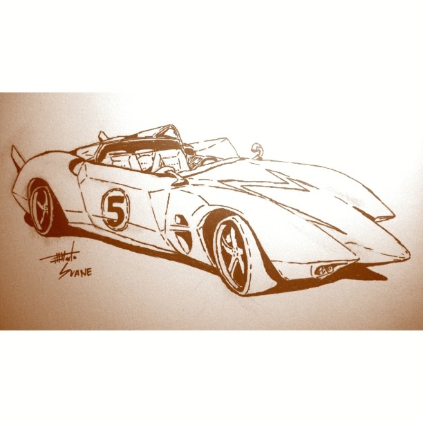 Speed Racer's Mach 5 (Drawing) by Artthriller94 on DeviantArt