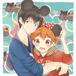 kagehina - Mickey n Minnie by IchigoRanch