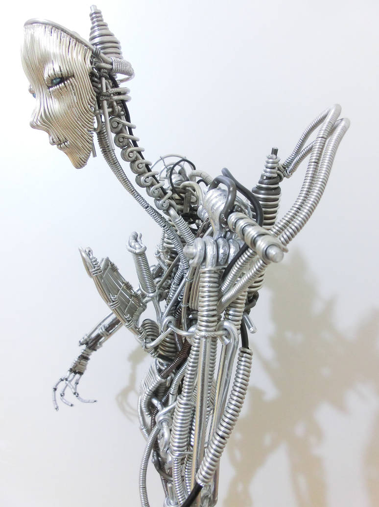 Character Using A Wire Wire Sculpture - character 13 by CreativityChains on DeviantArt