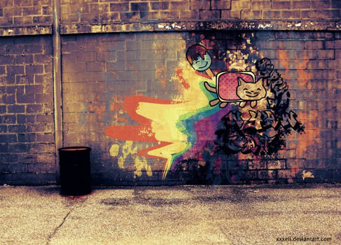 Nyan cat Graffiti