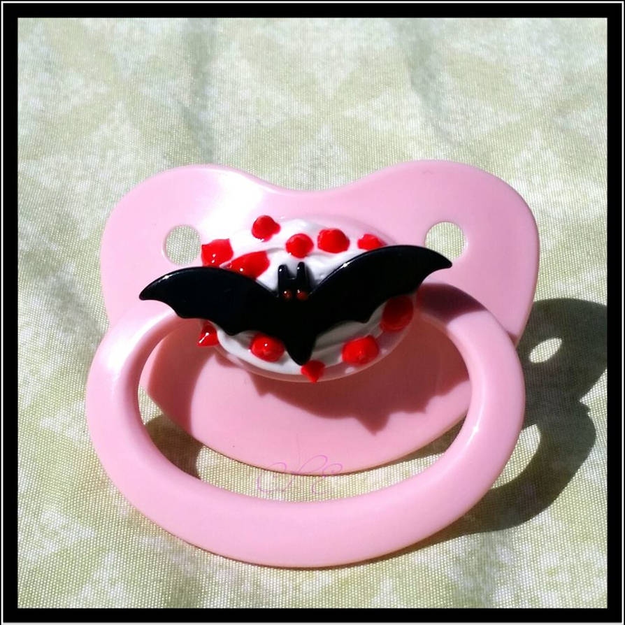 Vampire Bat Pacifier by Desolo-Amour on DeviantArt