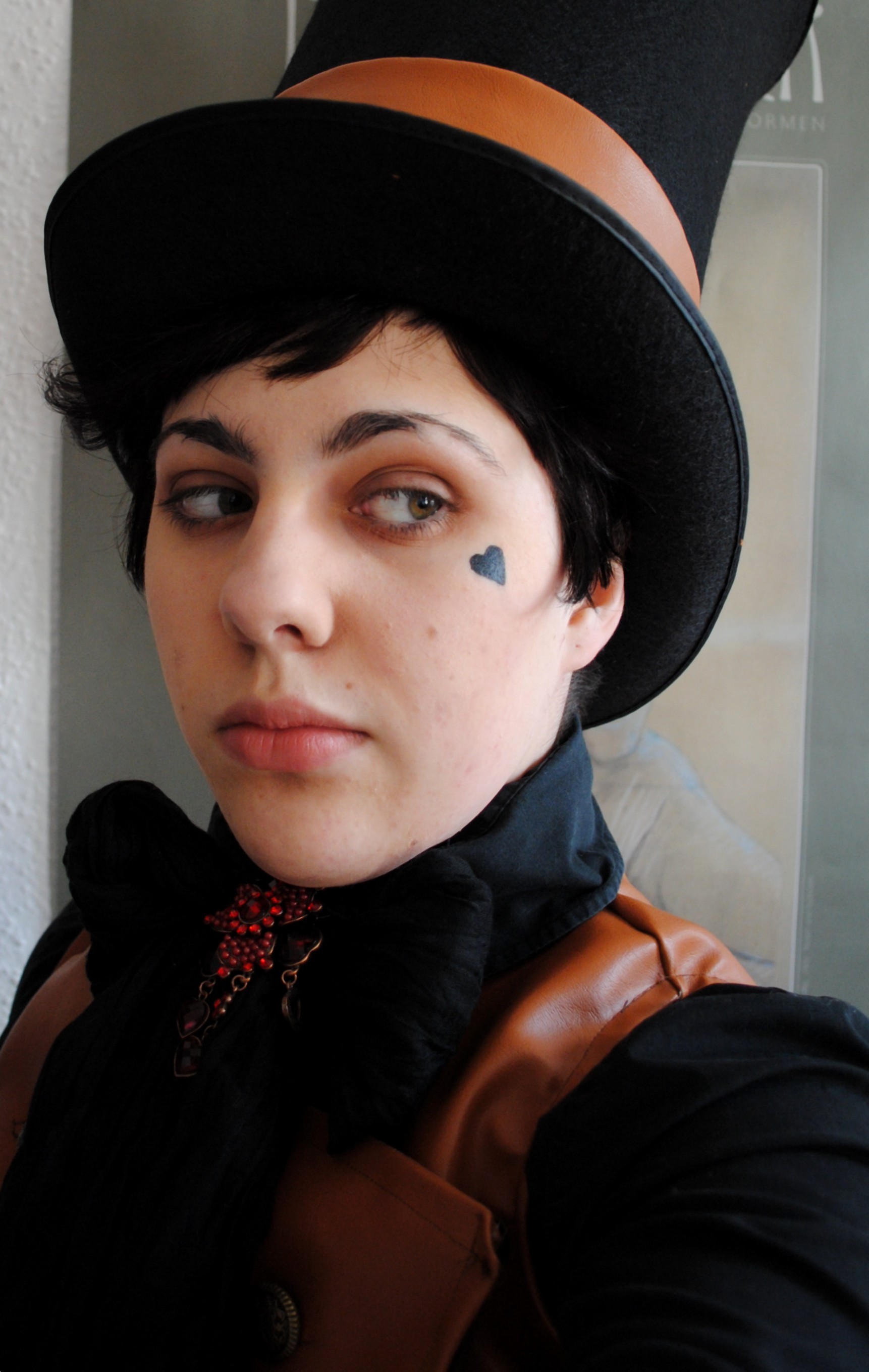 Reaver Cosplay Make Up+ Hairsyle test run with hat