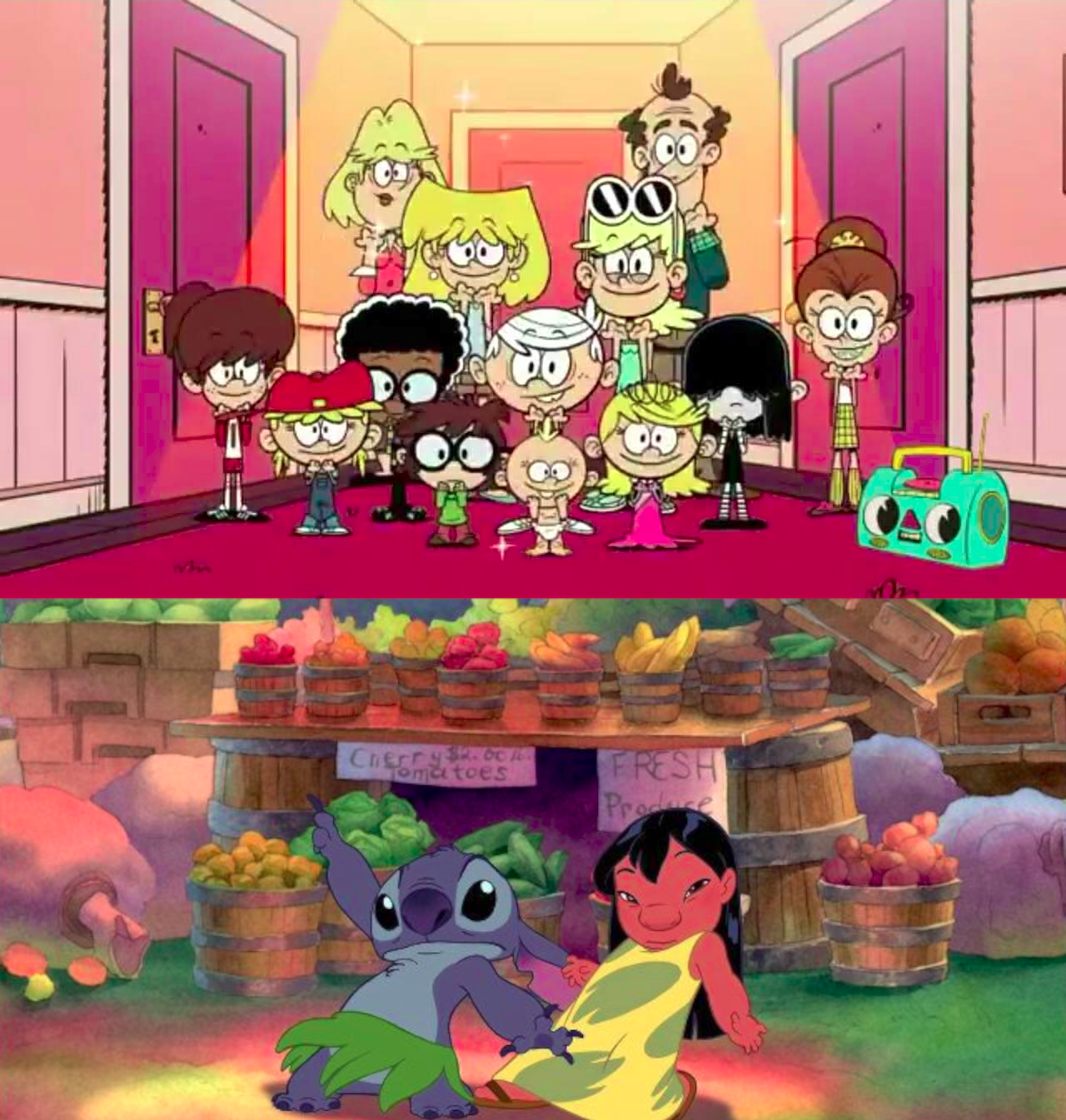 Lilo and Stitch dancing Hula with The Loud. by mortadeloramon287 on ...