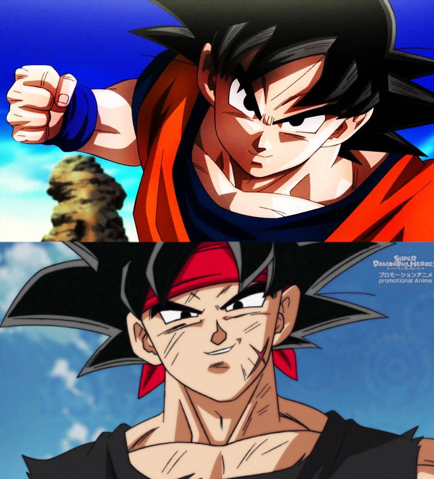 Son Goku is ready to fight a Bardock Xeno. by mortadeloramon287 on ...