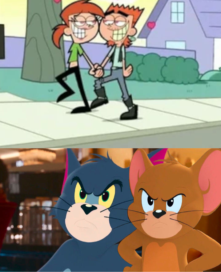 Tidy X Ricky Tom and Jerry hate Vicky X Ricky. by mortadeloramon287 on DeviantArt