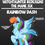 Rainbow Dash Redesign
