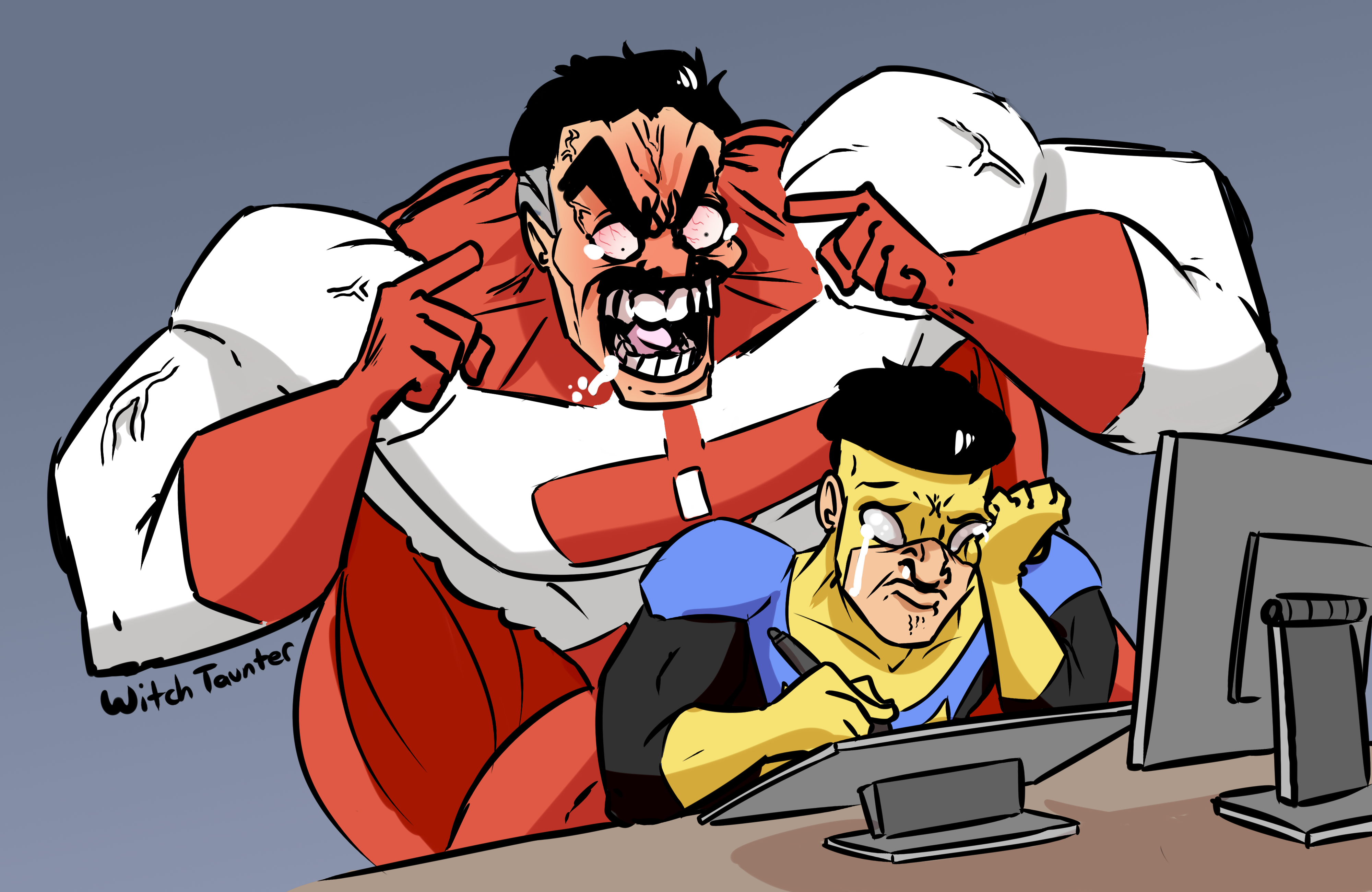 Discouraging OmniMan Meme by WitchTaunter on DeviantArt
