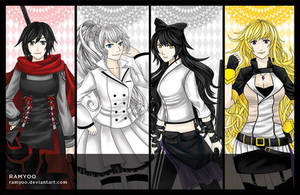 RWBY S2 set