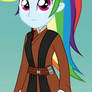 Jedi Rainbow Dash