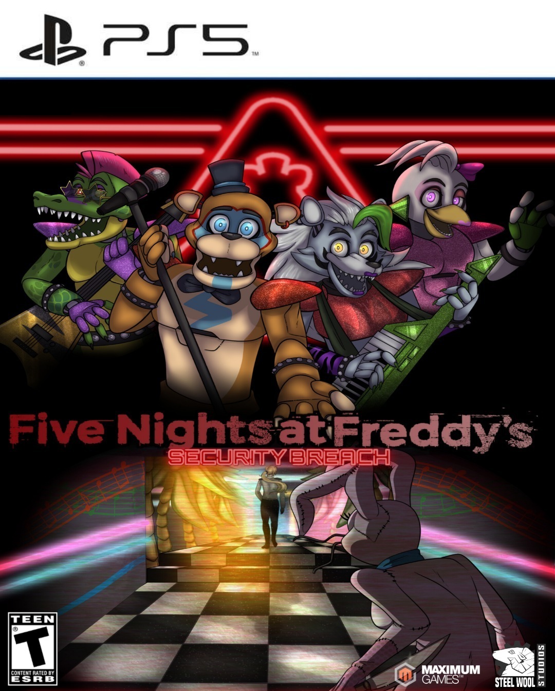 Security Breach PS5, Xbox, and Switch Boxart mockups! :  r/fivenightsatfreddys