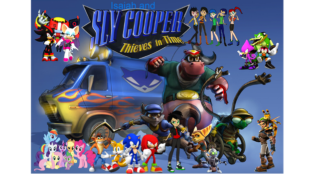 Isaiah, Sly Cooper and The Thievius Raccoonus by MM45Y on DeviantArt