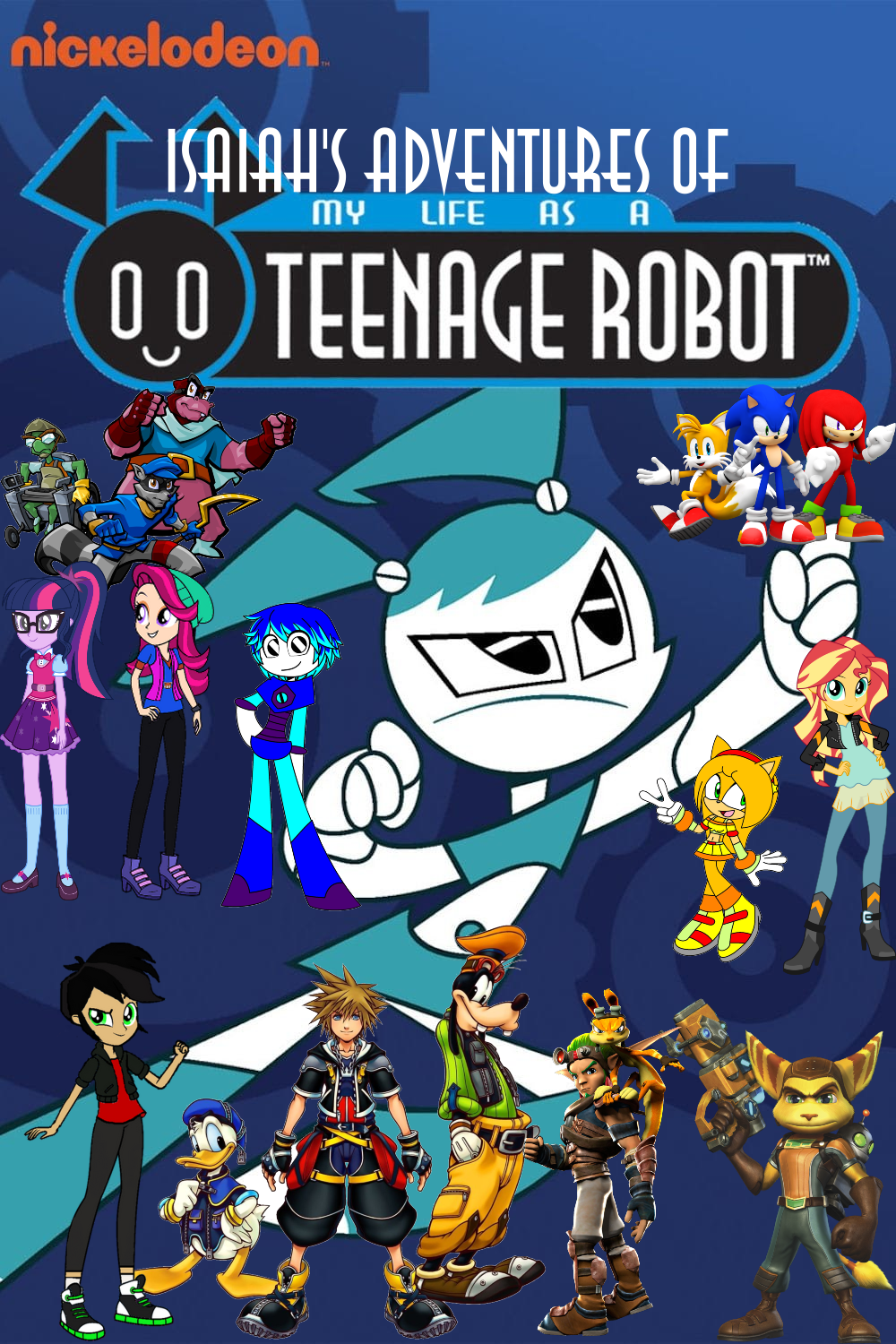 Me Adventures Rbot Isaiah's Adventures of My Life As A Teenage Robot by MM45Y on DeviantArt