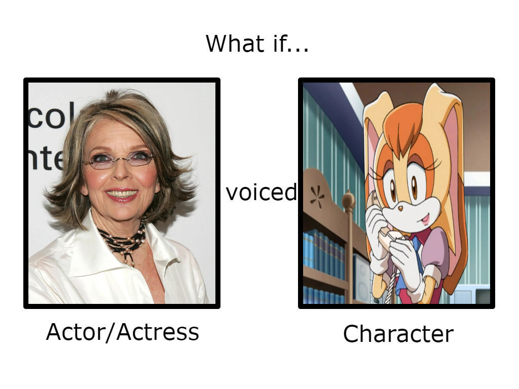 What if Diane Keaton voiced Vanilla the Rabbit by MM45Y on DeviantArt