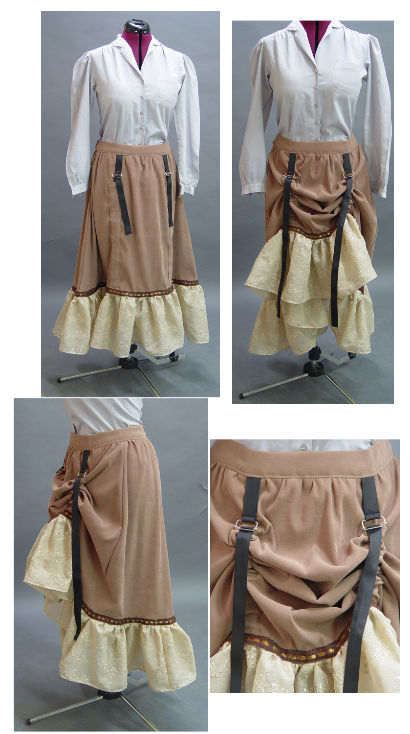 Western steampunk skirt 2