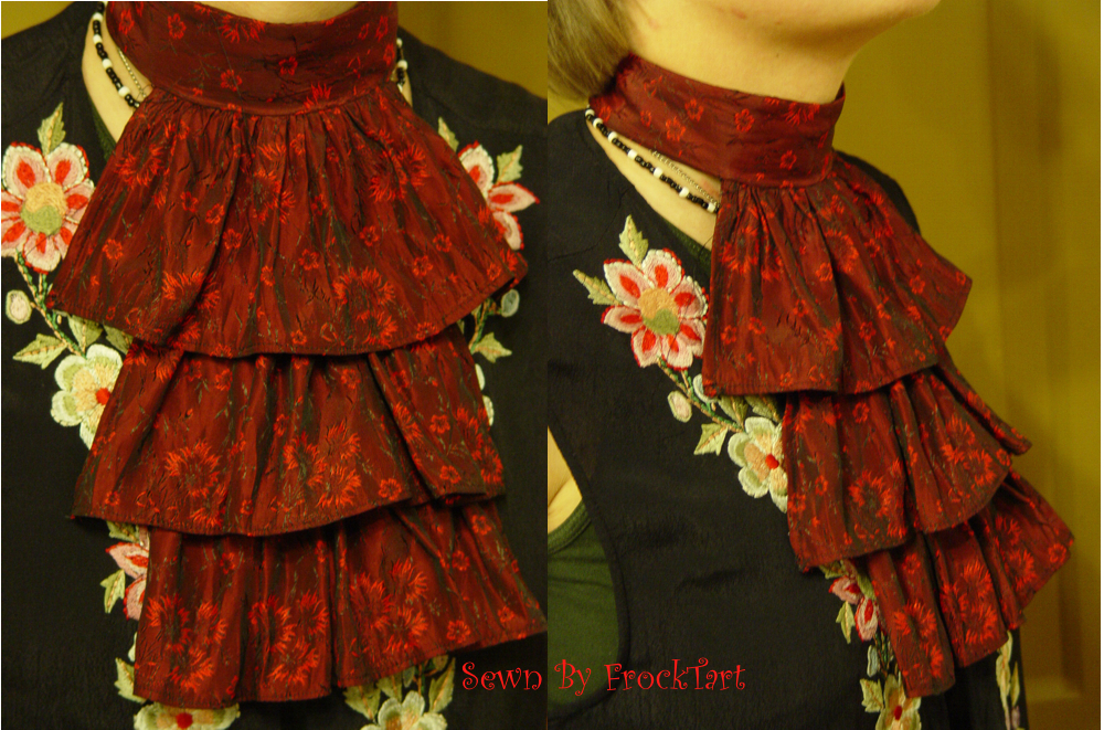 Fire Flower Jabot