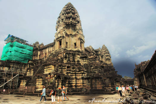 angkor. Angkor Wat. Towers. I