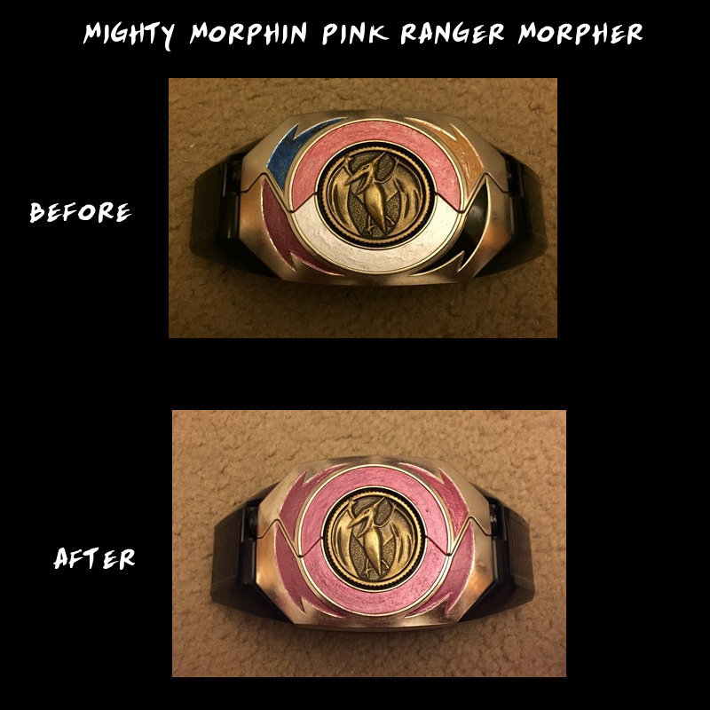 Power Ranger Pink Ranger Might Morpin Mighty Morphin Pink Ranger Morpher by MycieRobert on DeviantArt