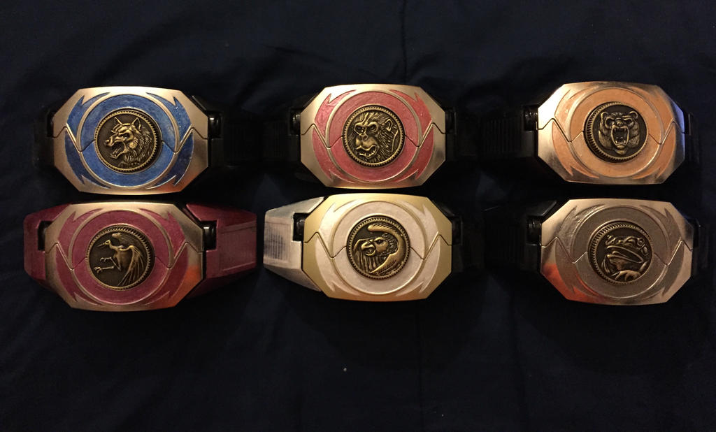 Mighty Morphin Power Rangers Ninjetti Morphers by MychalRobert on ...