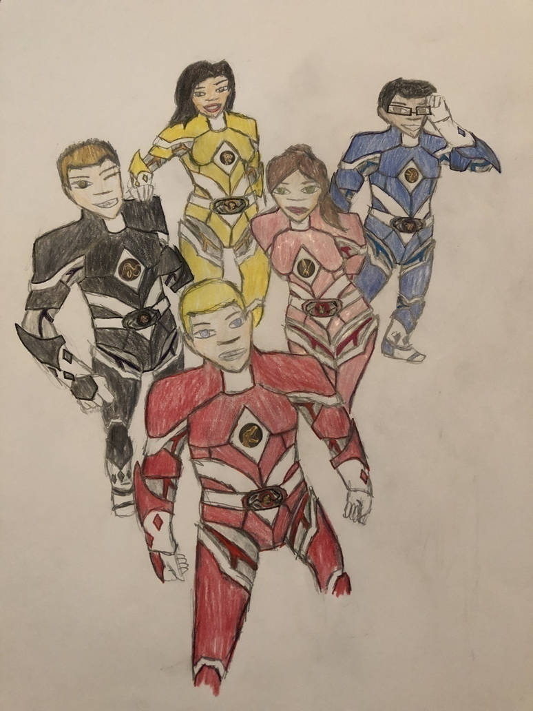 Power Rangers by MychalRobert on DeviantArt