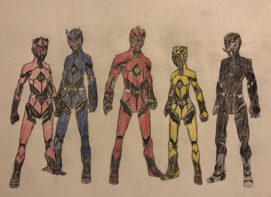 Dark Power Rangers by MychalRobert on DeviantArt