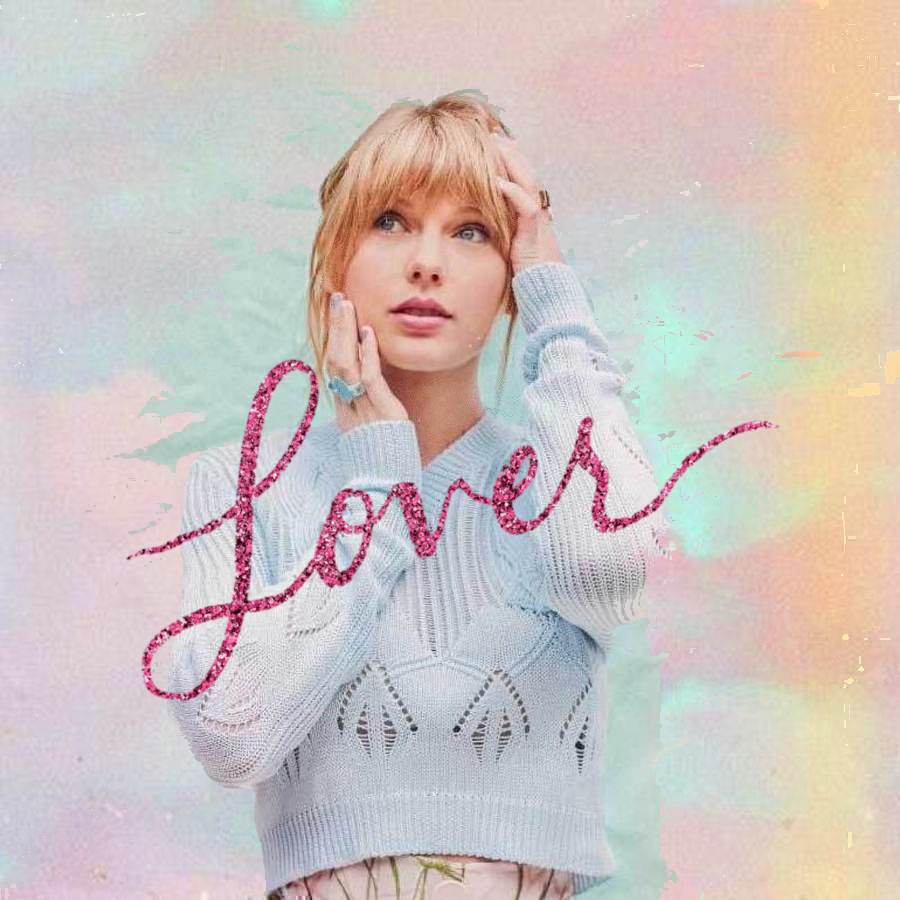 Taylor Swift Lover Album Cover Art