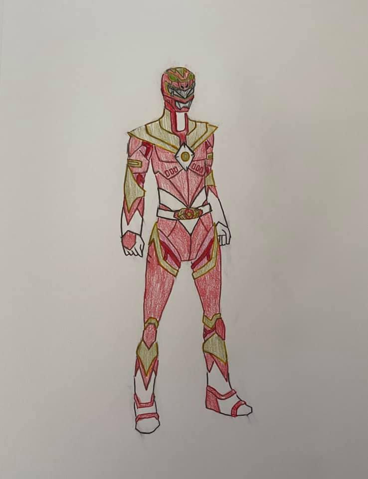 The Red Ranger Thunder Mode by MychalRobert on DeviantArt