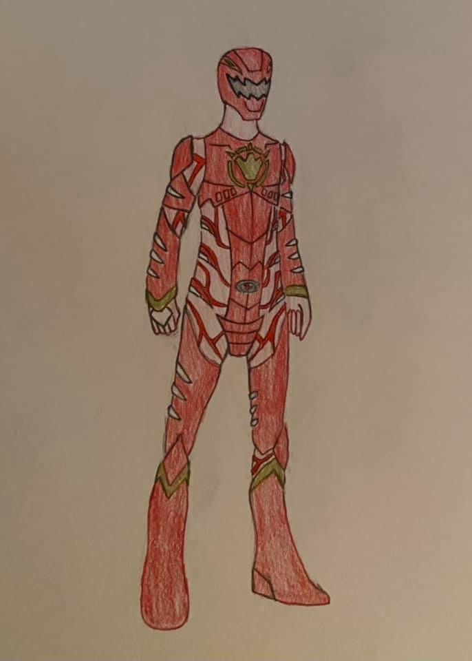 Red Ranger Dripped Out The Red Ranger by MychalRobert on DeviantArt