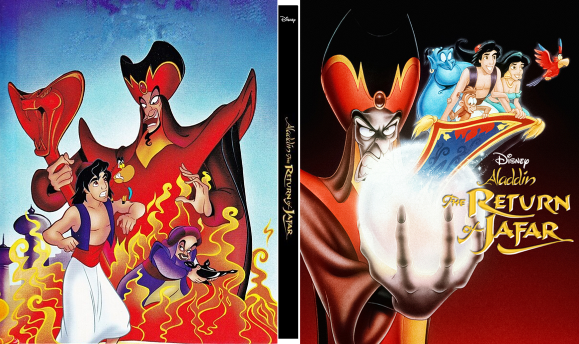 Aladdin: The Return Of Jafar steelbook template by MychalRobert on