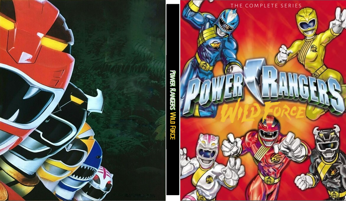 Power Rangers Wild Force steelbook template by MychalRobert on DeviantArt
