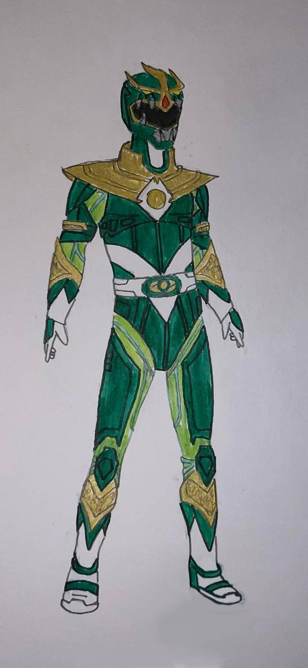 The Green Ranger (redux) by MychalRobert on DeviantArt