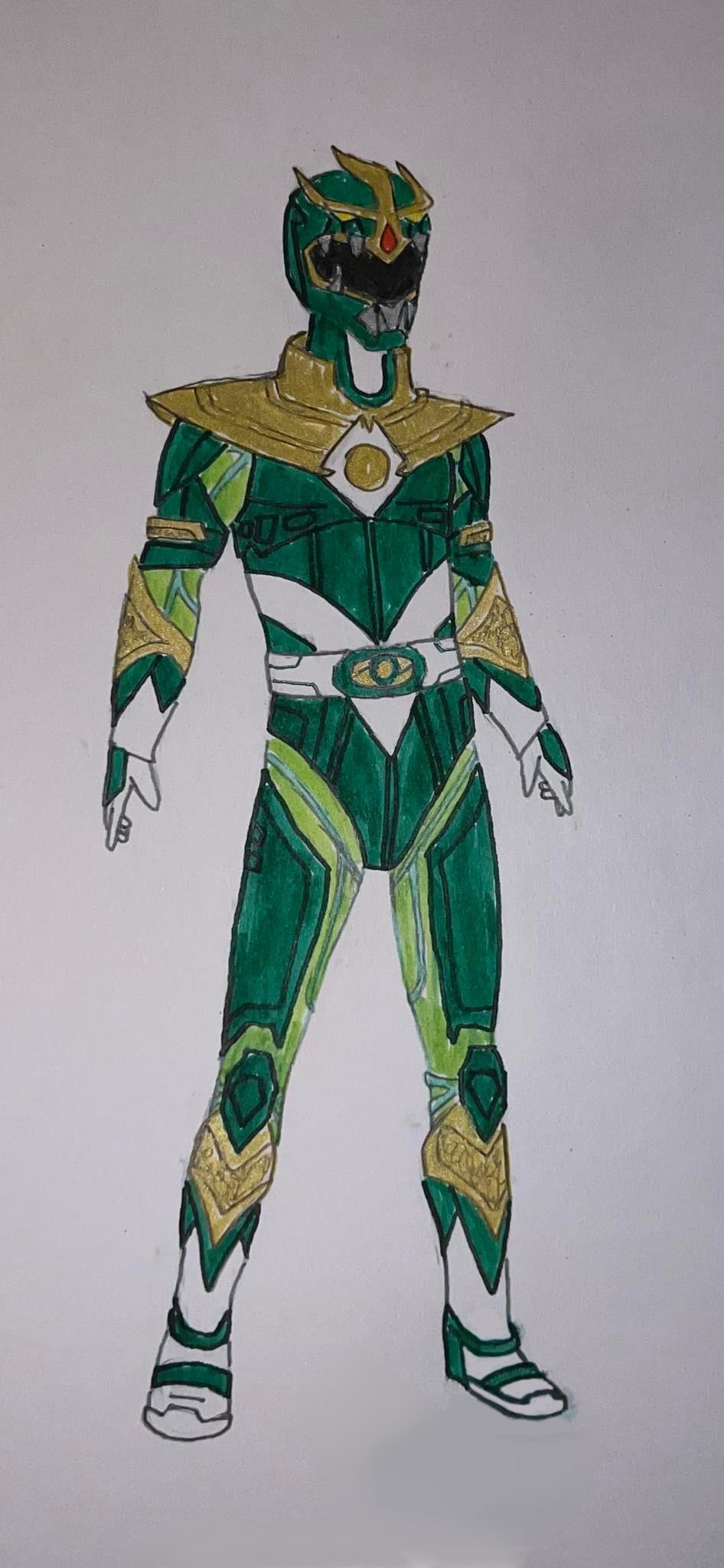 The Green Ranger (redux) by MychalRobert on DeviantArt