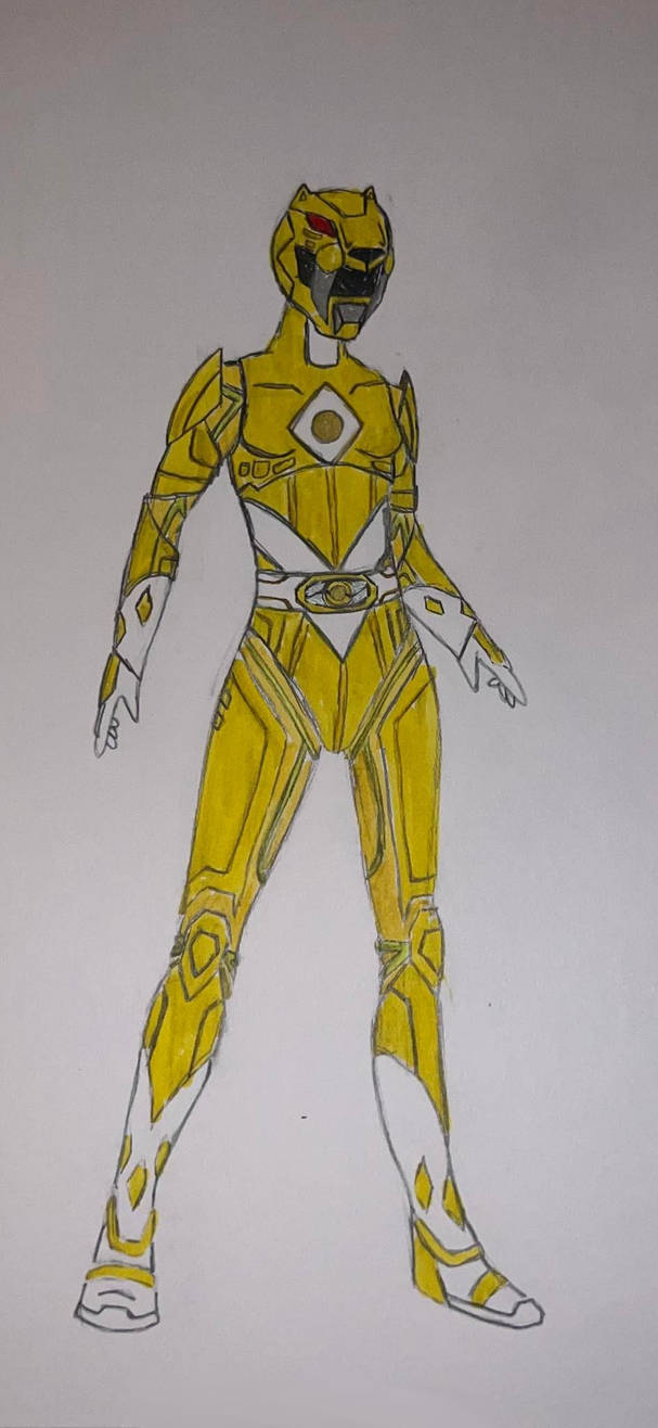The Yellow Ranger (redux) by MycieRobert on DeviantArt