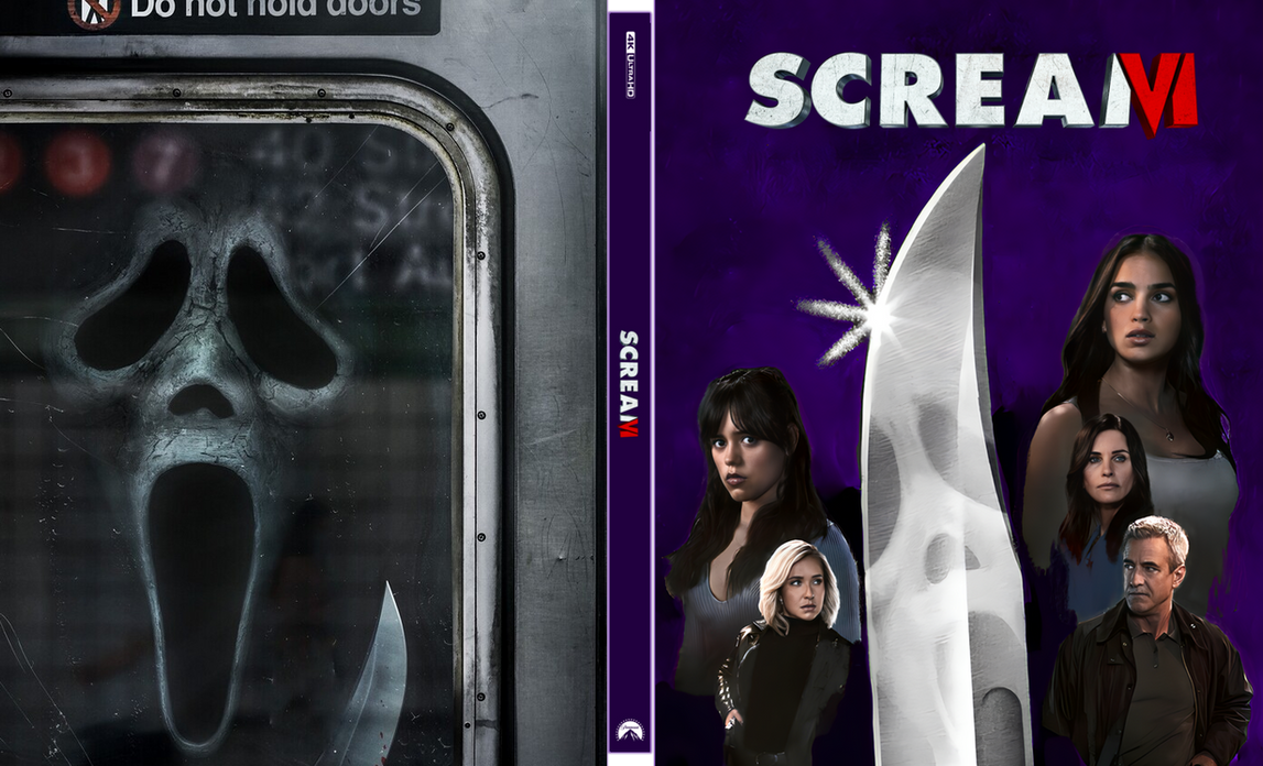 Scream Templates Java Scream VI steelbook template by MychalRobert on DeviantArt