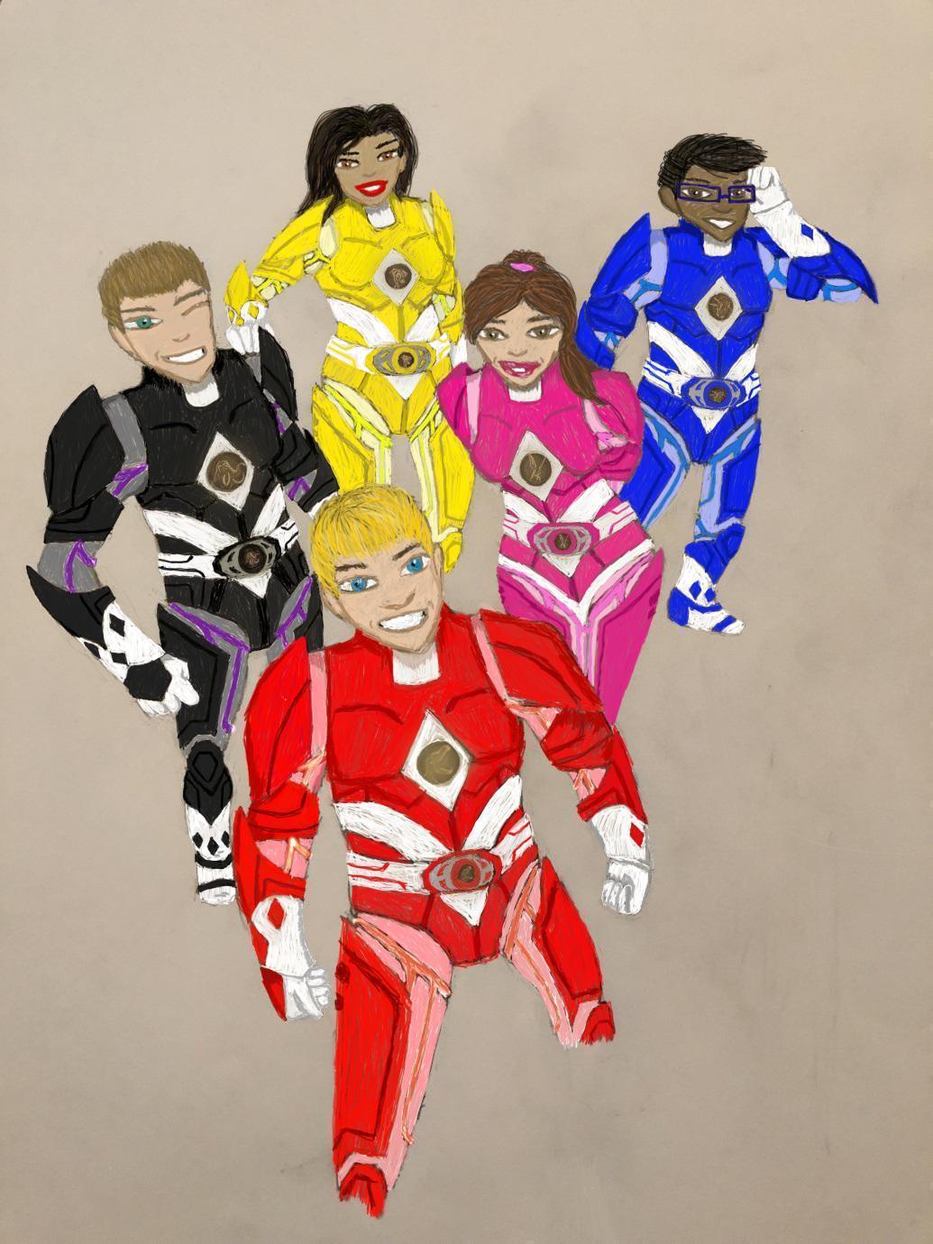 Power Rangers: Redesigned Revamped by MychalRobert on DeviantArt