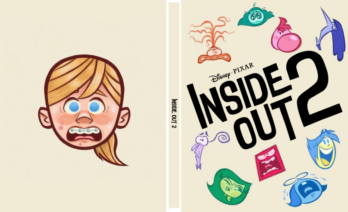 Inside Out 2 steelbook template by MychalRobert on DeviantArt
