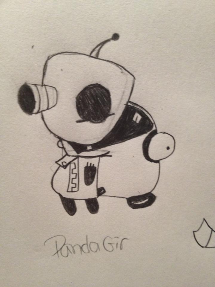 Gir Panda Suit (Invador Zim)