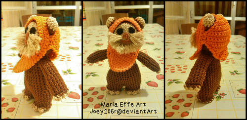 Ewok amigurumi