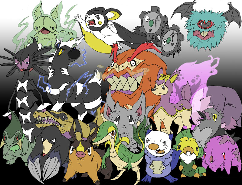 Isshu Region Pokemon