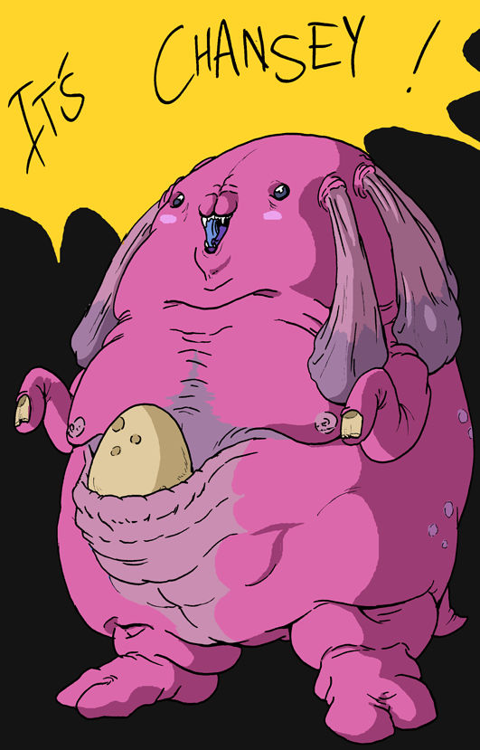 Chansey by swordscomic