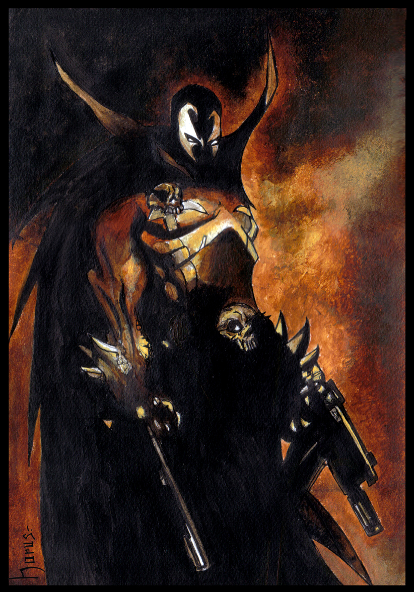 HellSpawn by Horus-ilustraciones on DeviantArt