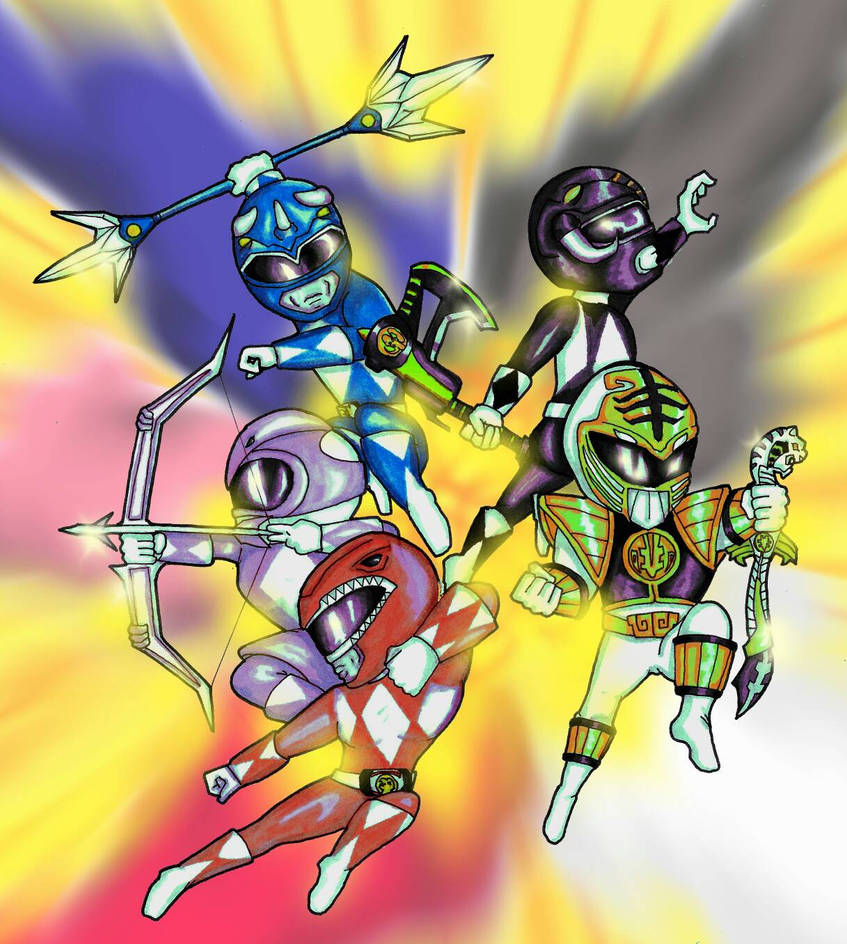 Go Go Power Rangers by CoareyTrim on DeviantArt