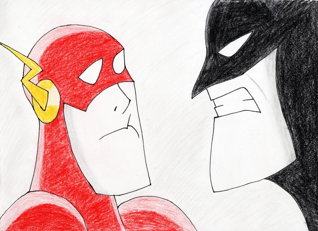 Batman and the Flash by SilverSparrow75 on DeviantArt