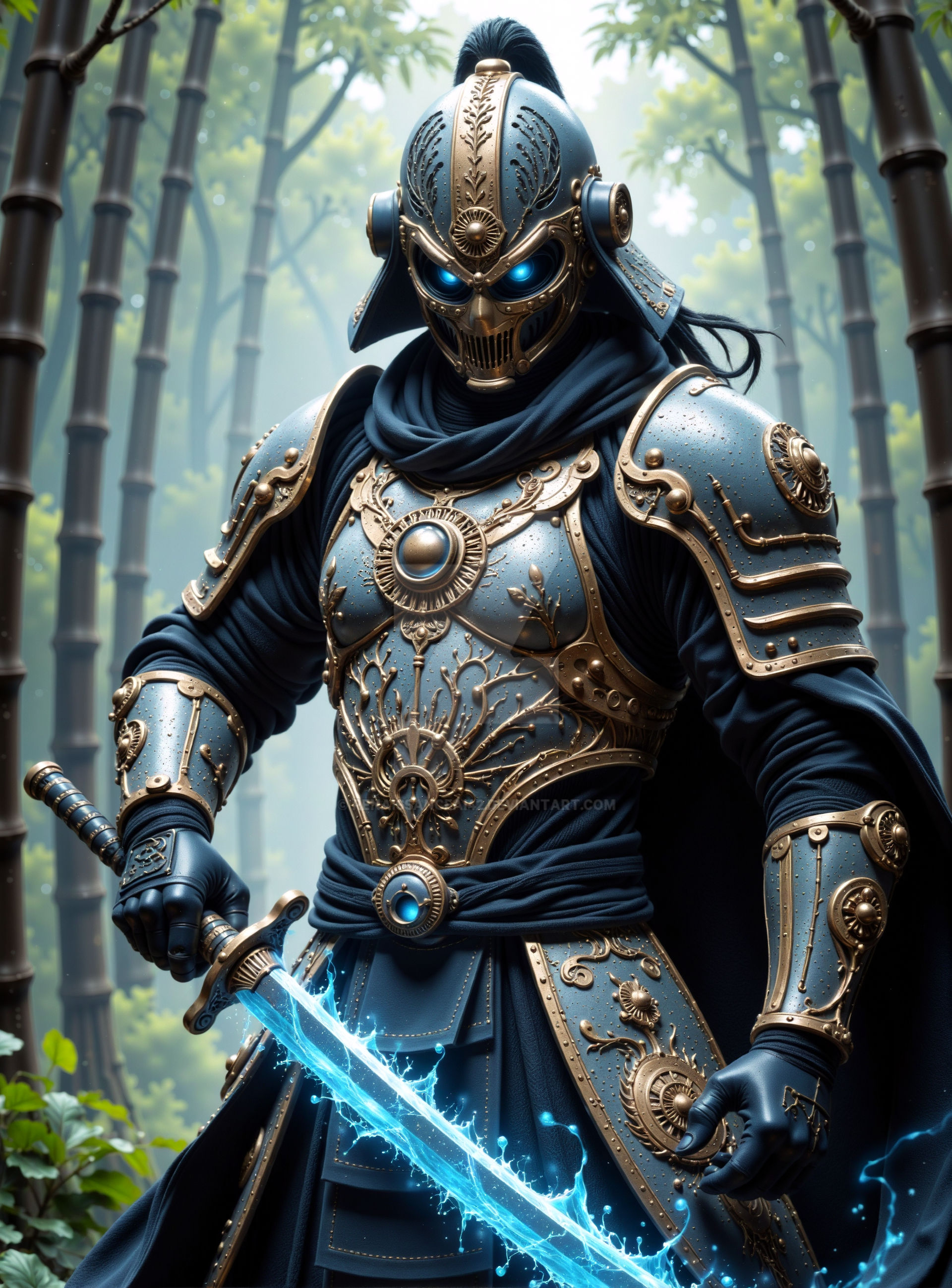 The Azure Guardian by RenaissanceAI42 on DeviantArt