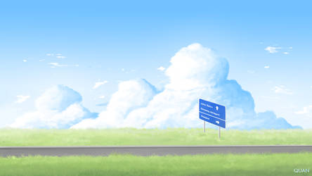 Cloudy Road