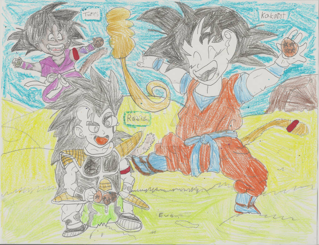 What if Turles was sent to Earth instead of Goku? by GokuLSSlegendary on  DeviantArt