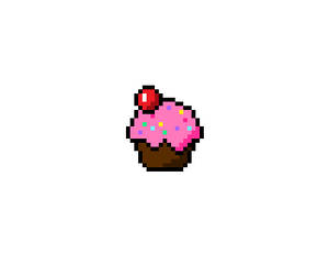 Pixel Cupcake